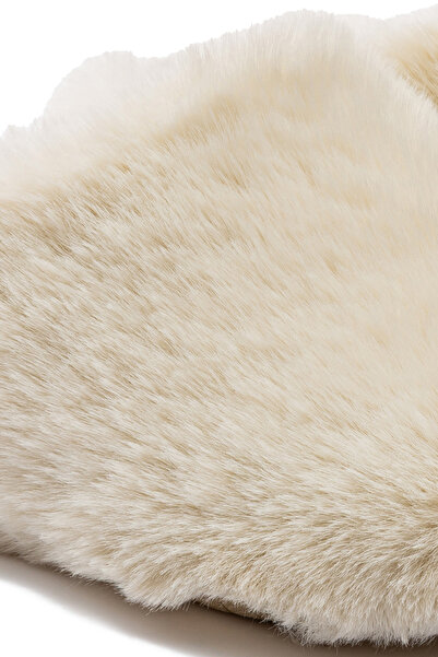 Twigy Stone Women's Plush House Slippers Beige 37/41