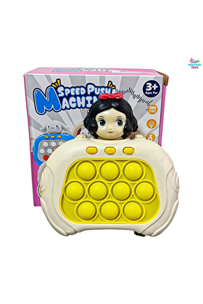 Brother Toys Işıklı Stres Giderici Popit Oyun Konsolu Pop It Oyuncak Pamuk Pr...