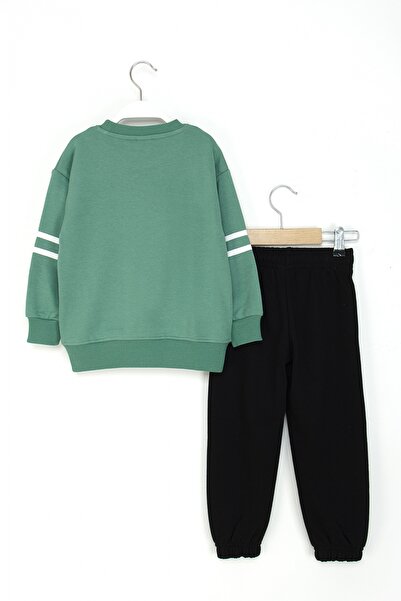 DMB BOYS & GIRLS Boy's Elasticated Leg Cotton Printed Tracksuit Set