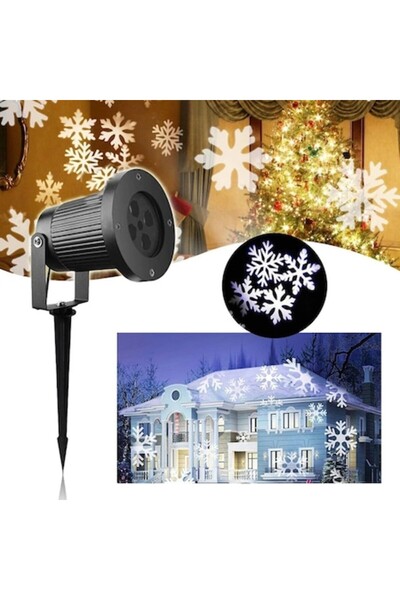 Domi Party & Gifts Laser Gradina Exterior cu Motive Craciun,
