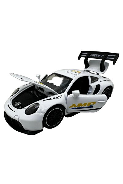 JPT Porsche 911 GT3 RS 1:32 Die-Cast Model - White