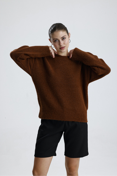 Figo Crew Neck Women's Knitwear Sweater