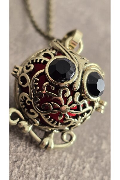 stainles steel Stainless Steel Necklace with Owl Figure