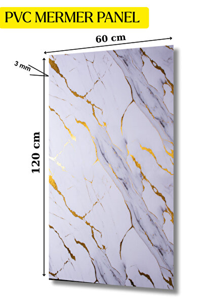 DECOALA Pvc Mermer Duvar Paneli 60 X 120 (4 Adet)