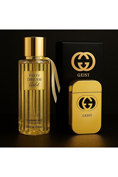 DEAG Set Cadou Apa de parfum Geist 100 ml + Spray de corp Gold 250 ml
