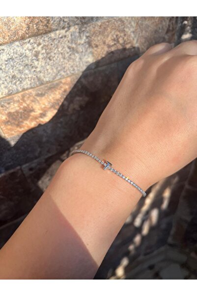 bijoux uniques Steel Waterway t Letter Exquisite Bracelet