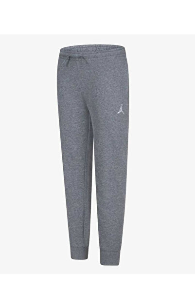 Nike Jordan Gray Cotton Non-Fourthed Double Yarn Cotton Children's Trackpants 95F119