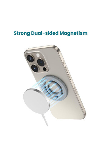 Drip Drip - MagSafe Silicone Ring Phone Grip - Titanium Grey