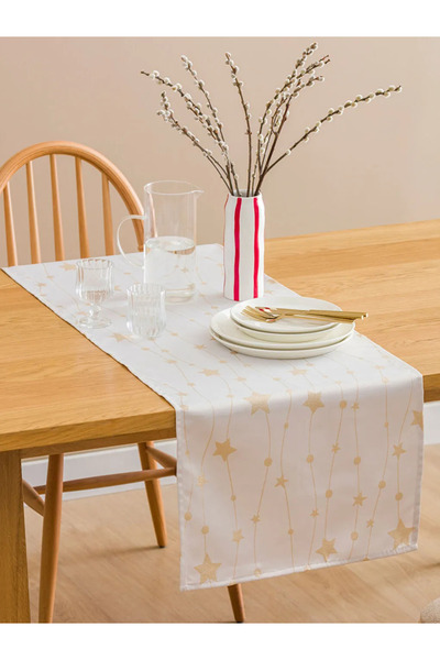 LC Waikiki Lcw Home Yellow Star Printed Runner 45X150 cm