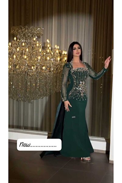 NALA FASHION فستان سهره طويل