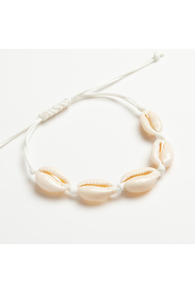 ElectraStore White Shell Bracelet