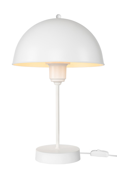 EvLight Glow Hemisphere White Lampshade Stylish Table Lamp