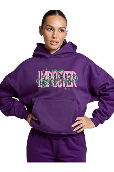 ArtYus Unisex Imposter Colorat Special cu imprimeu Bumbac supradimensionat cu...