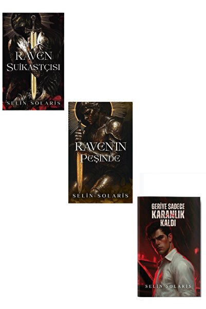 Martı Yayınları Selin Solaris 3'lü Set ( Raven Suiskastçisi # Raven'nin Peşin...