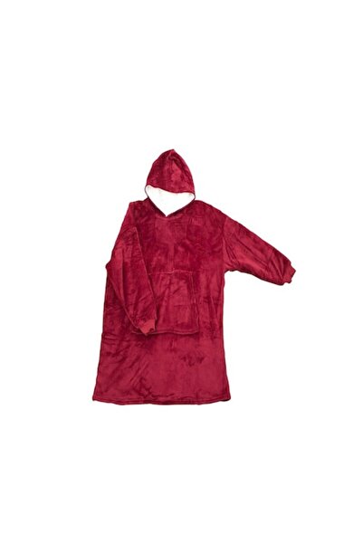 OEM Blanket with Sleeves Hoodie for Kids, Long, with Hood and Pockets, Premium, Flannel Fleece, Universa