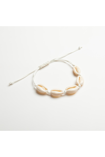 ElectraStore White Shell Bracelet