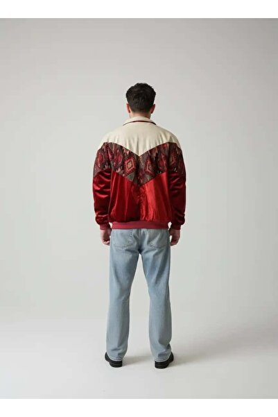 Aztek (7542) Large / Xlarge Size Compatible Vintage Patterned Special Jacket