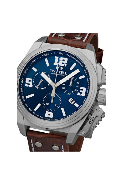 TW Steel Мъжки часовник TW1113, кварцов, 46 мм, 10 ATM