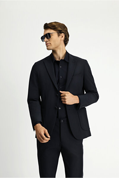 Kiğılı Techno-Line Super Slim Fit Ekstra Dar Kesim Klasik Takım Elbise
