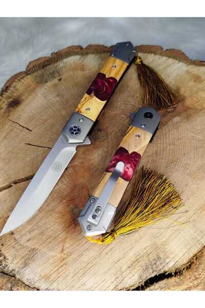 Burak Yarı otomatik cep çakısı