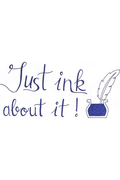 Faber Castell Faber-Castell Fountain Pen Blue Design Medium Nib + 6 Ink Cartridges, School+, F149811