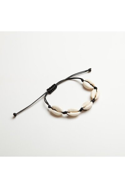ElectraStore Natural White Shell Bracelet