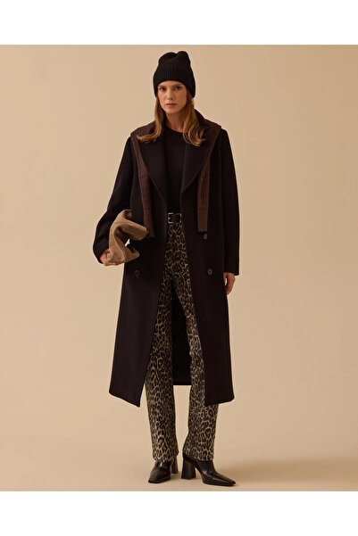 SCL Buttoned Long Stamp Coat