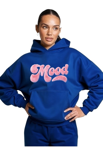 ArtYus Unisex Mood Colorful Special cu imprimeu Bumbac supradimensionat cu gl...