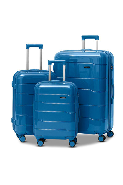 ZAAPPY Hard Case 3 Piece Set (20/24/28 Inch) Luggage Lightweight, Unbreakable...