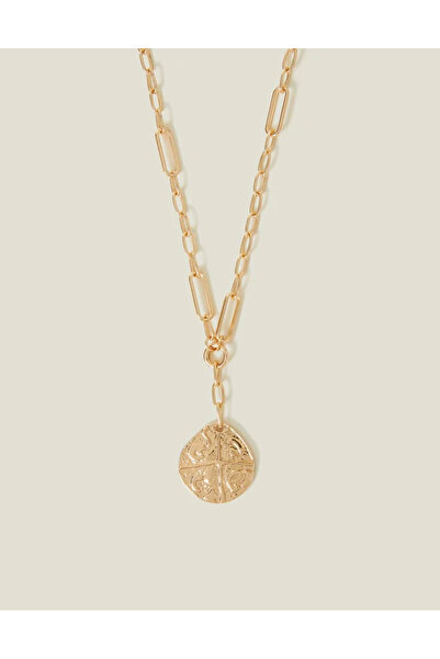 Accessorize Large Coin Kolye