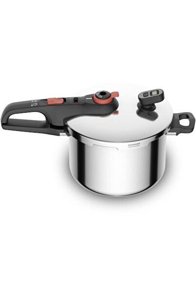 TEFAL Oală sub presiune Secure Chrono 6L, 2 programe de gătit, compatibilă cu...