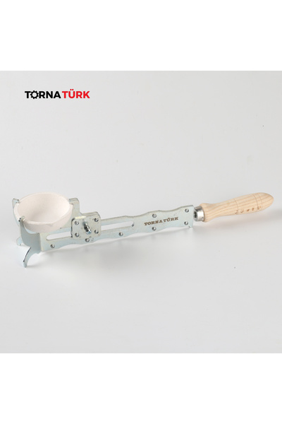 Torna Türk çanak pota tutucu ahşap saplı