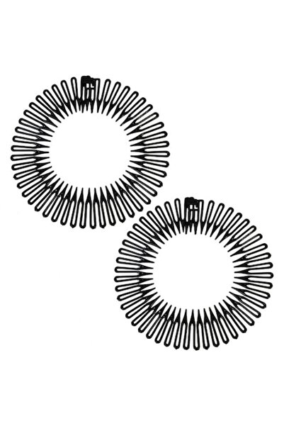 ANTBRO Set 2 bentite tip pieptene Antbro® din plastic, negre