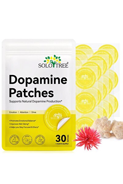 SOLO TREE Transdermal Patches for Emotional Balance, Focus and Wellbeing, with Mucuna pruriens ( Source