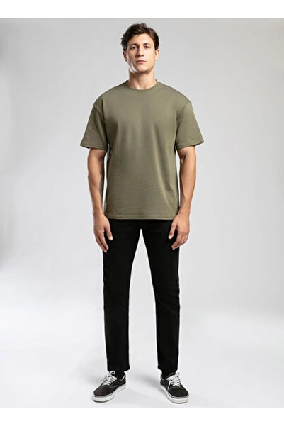 Lee Cooper Мъжки дънки с прав крой и синьо цвят 261 LCM 121037 HARRY STAY BLACK