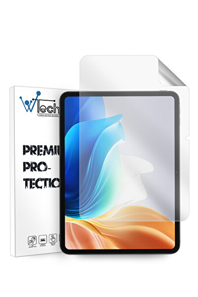 Wtech Oppo Pad Neo 4G 2024 (11.4 بوصة) غلاف هيدروجيل فاخر رفيع ومرن - شفاف