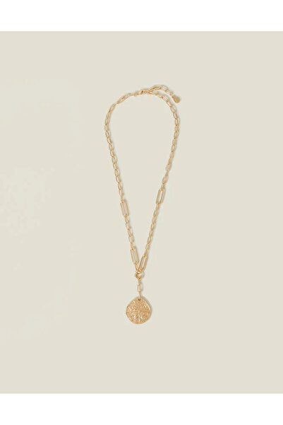 Accessorize Large Coin Kolye