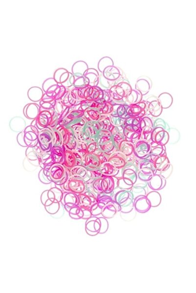 ANTBRO Set 500 benzi elastice pentru codițe împletite, multicolore