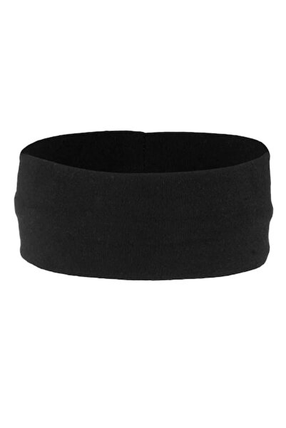 ANTBRO Bentita de par Antbro® pentru femei, de culoare neagra, lata, 20x7.5cm
