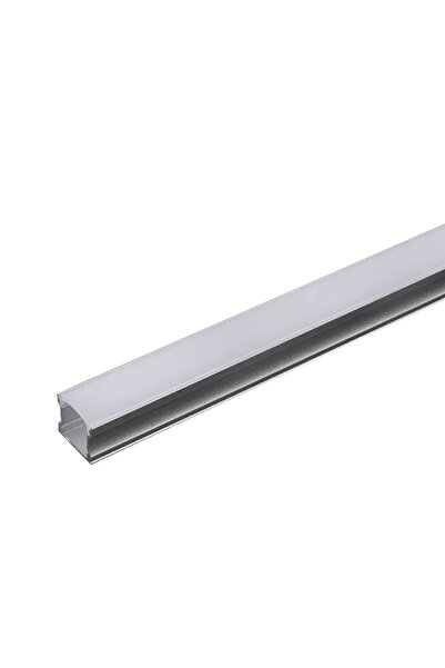 OEM Profil aluminiu banda LED 2m 17.2x15.5 mm argintiu-mat V-TAC SKU-3354