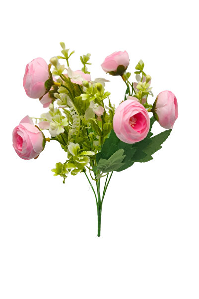 Çınar çiçekçilik Yapay Şakayık Demeti 6 Renk Dekoratif Aranjman Ev ve Ofis İç...