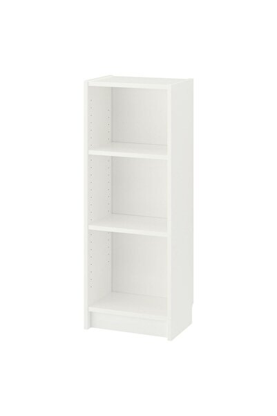 hobiurun Bookcase, White, 40X28X106 cm