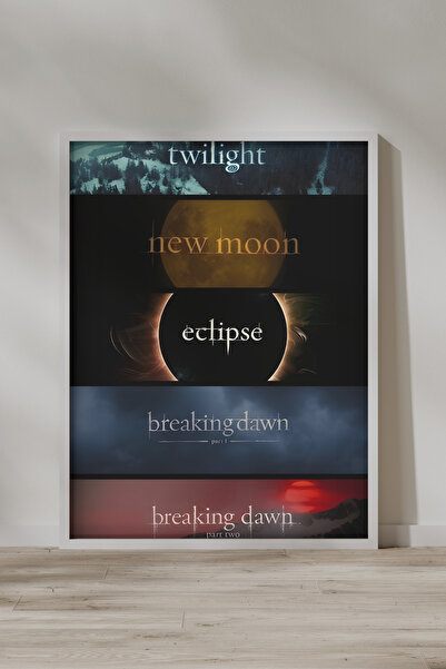 FGHGF Alacakaranlık ( Twilight ) Seri 003 Çerçevesiz Poster & Duvar Tablosu