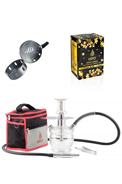 luxurianthome Nargile Kefo 3lü set - Kefo Trip Paslanmaz Çelik Gövde Nargile ...
