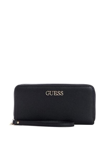 Guess Originals محفظة لوريل شيكات منظمة للنساء، لون أسود، مقاس واحد