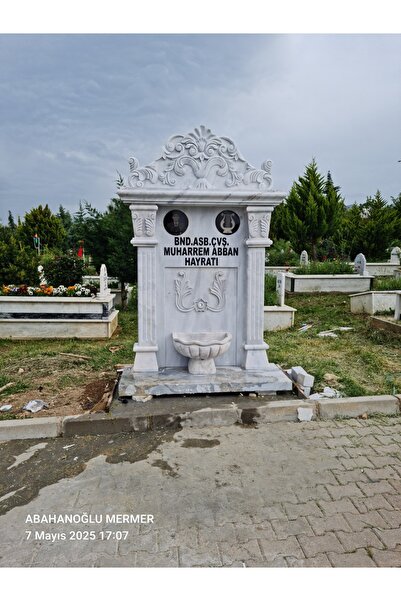 ABAHANOĞLU MERMER Hayrat çeşme, Mermer çeşme, Hayrat çeşmesi, Mezarlık çeşmes...