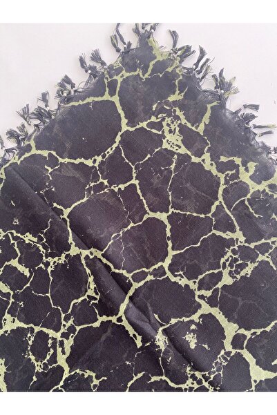 Fureya كتابة بنمط رخامي مزخرف بالشراشيب على ورق الكتان