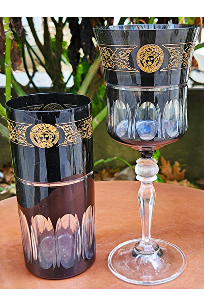 LEONARTE CASA Tek Kişilik Bardak Takımı Flk - Siyah