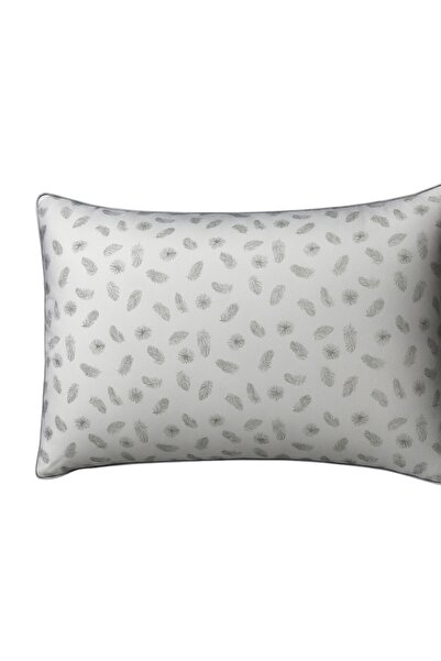 White Dove Cotton pillow with a feather pattern – 1300 g