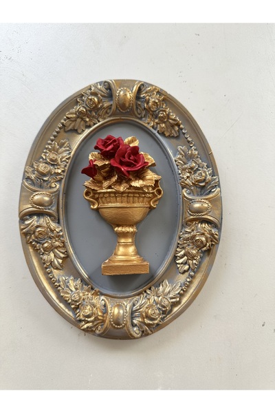 busraconcept Pictură decorativă pe perete cu flori 22 cm